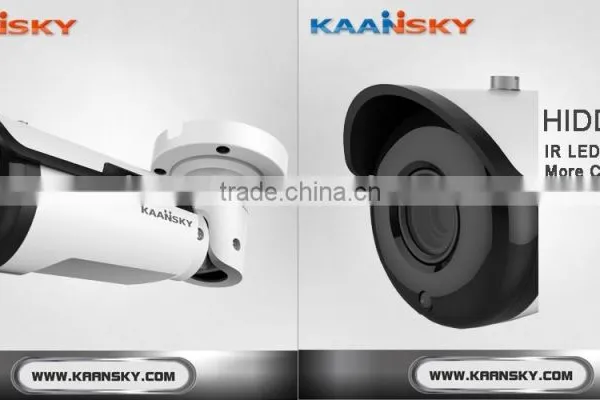 KAANSKY Coaxial HD Camera 1MP and 1.3MP With 3.6mm Lens AHD Bullet CCTV Camera photo-5
