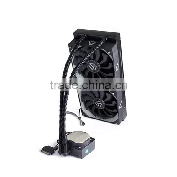 Alseye AA0204 Manufacture 2 x 120m Fans pc Water Cooling MAX240 Liquid Cpu Cooler photo-2