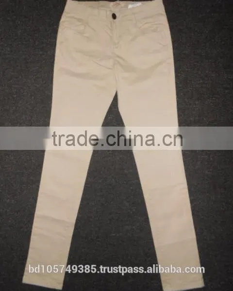 Hot Selling Ladies Twill Pant