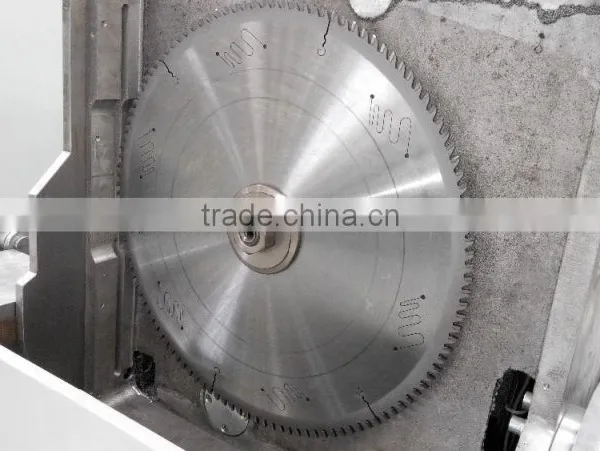 PVC Profile CNC Control Double Mitre Cutting Saw/aluminium Profile Double Head Cutting Machine photo-5