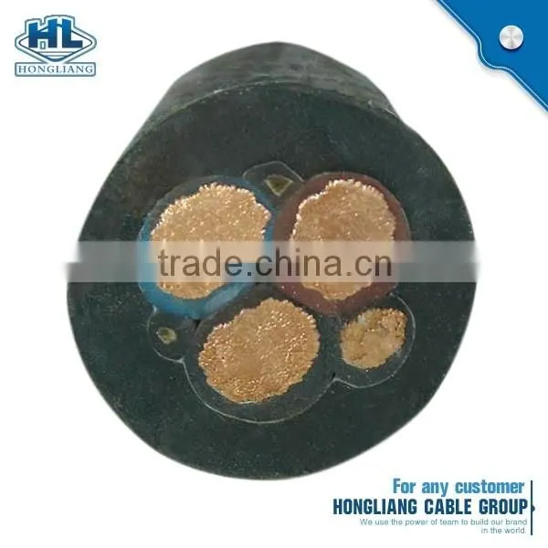 YZ YZW Synthetic Rubber Insulated Sheathed for Welding Machine Electric Cable Wire IEC 300/500V 450/750V
