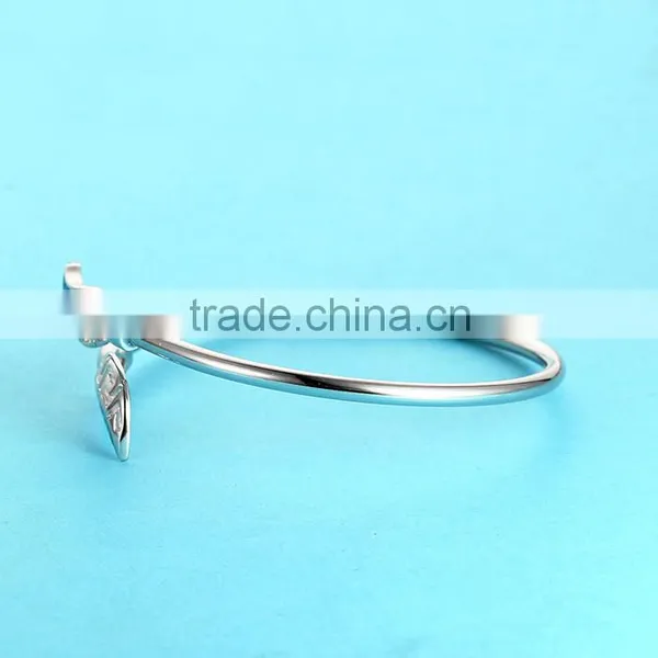 Italian 925 Sterling Silver Plated Gold Bangle Jewelry Sets photo-3