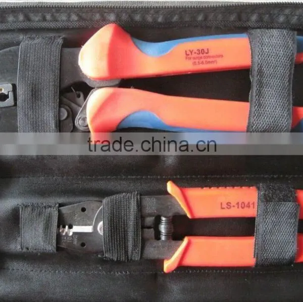 LSDgood Quilty Combination Tool Kits LY-K03Bwith Hand Crimping Tools Coaxial Cable Cutter Die Module Minimulti-function Tool Set photo-2