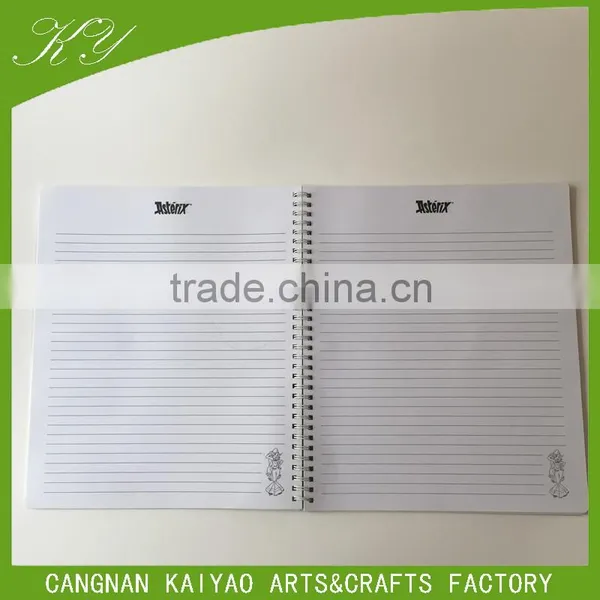 Custom pp Cover Bluk Spiral Notebook for Promotion photo-4