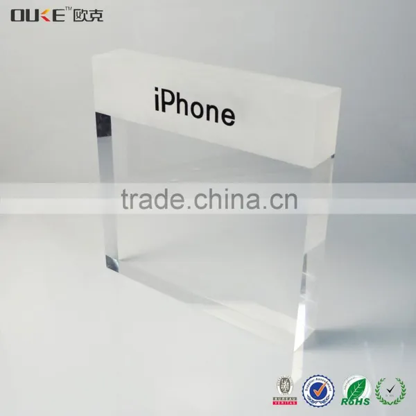 High Quality Clear Acrylic Iphone Display Block Wholesale photo-3