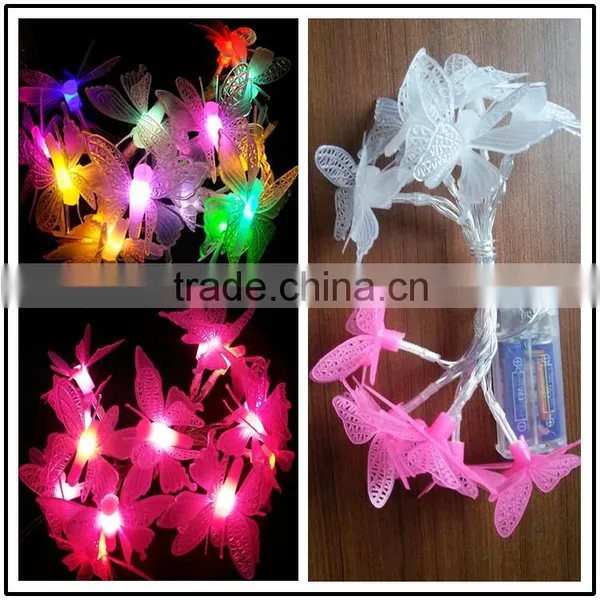 Plastic Butterfly LED String Light for Holiday Point Party Light photo-3