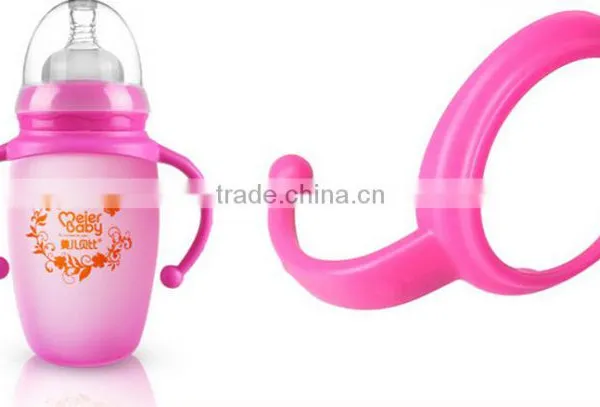 Unbreaking Temperature Sensing Glass Feeding Baby Bottle With Silicone Sleeve photo-3