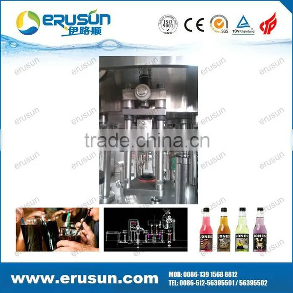 Fully Auto Glass Bottle 3 in 1 Juice Hot Filling Machine photo-5