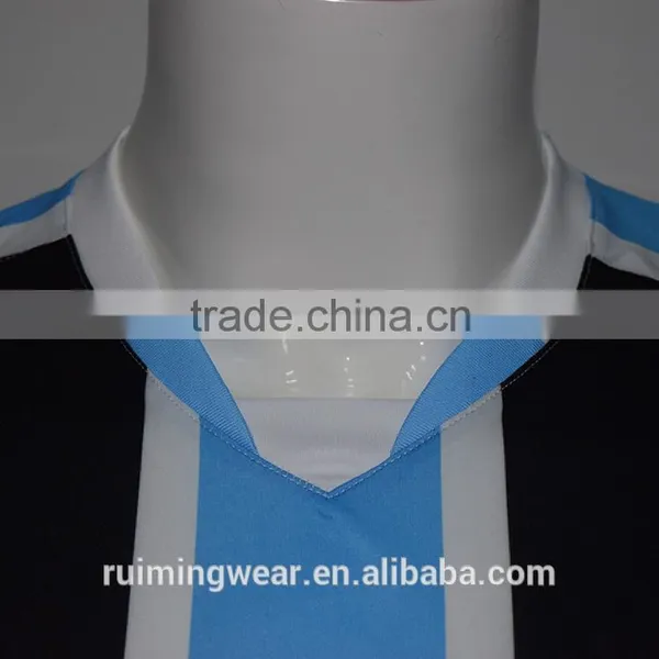 Blue Grade Original Soccer Jersey Manufacturer Imported Soccer Jersey From China Jersey Thailand Bangkok Soccer photo-2