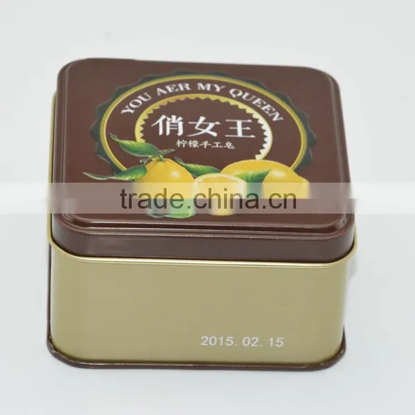 Square Tin Watch Storage Box,oem Tin Watch Box / Fossil Watch Box,watch Tin Box Packaging photo-3