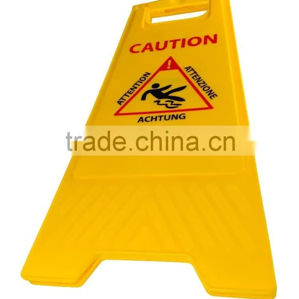 Plastic Caution Sign Board for Floor Cleaning Wet Caution photo-4