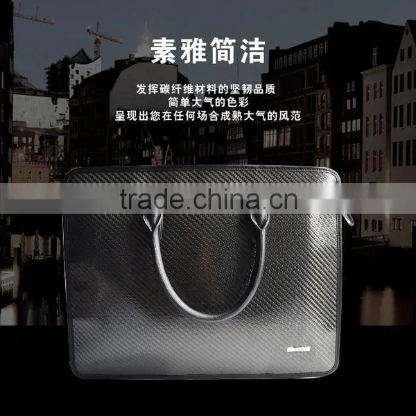 Super Excellent Men's Genuine Carbon Fiber TPU High End Business Briefcase Suppliers From Guangzhou China photo-3