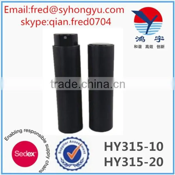 [Manufacturer]10ml/ 20ml Black Brawbench Aluminium Perfume Atomizer