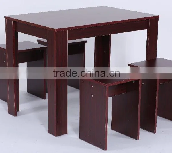 2016 New Design Wooden Dining Table With 4 Seats photo-4