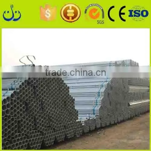 Q195-235 1.5 Inch Fencing Mild Carbon Welded Galvanized Steel Pipe / Tube Manufacturer for Greenhouse photo-3