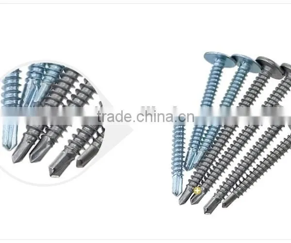 Washer Head Seld Drilling Screw/stainless Steel Washer Head Self Drilling Screw photo-5