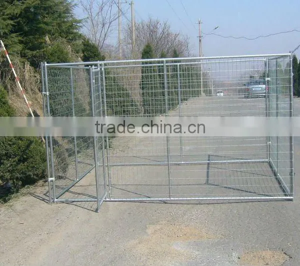 Galvanized Big Outdoor Dog Cage photo-6