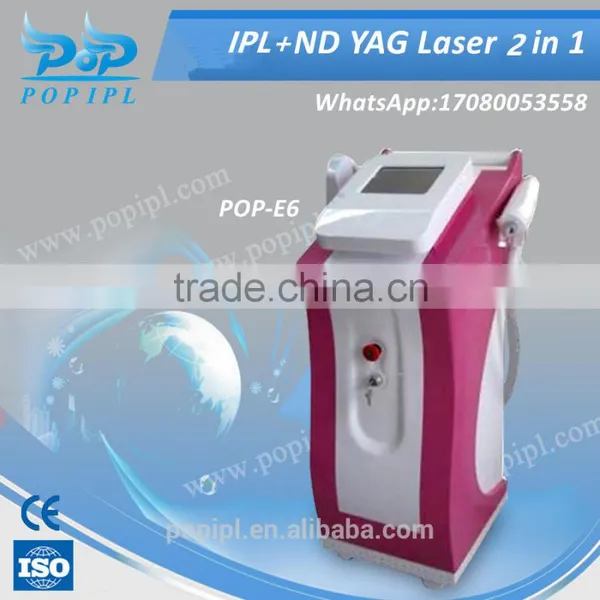 Ipl Laser/2in1laser Hair Removal Equipme IPL SHR Elight Muti-functional Beauty/ Laser +E-LIGHT /OPT IPL +ND.YAG 2000w photo-2