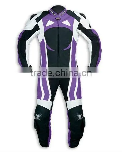 Men Motorbike Leather Suit Custome Made Motorbike Suit photo-4