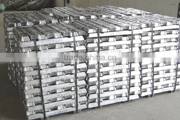 20kgs-25kgs/peiece Aluminium Ingot 99.70%purity photo-4