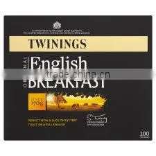 Twinings English Breakfast 100 Teabags 250G
