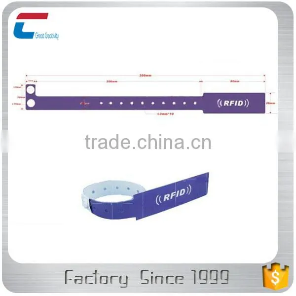 Custom Size PVC Wristband RFID for Child photo-5