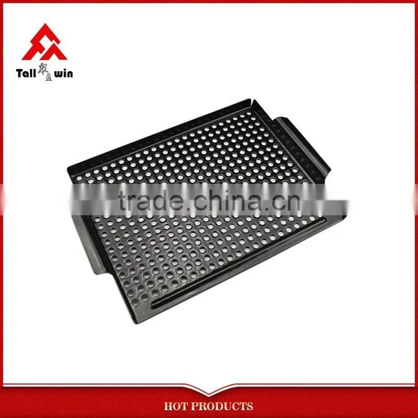 Factory Price Stainless Steel Foldable BBQ Grill Pan With Handle photo-6