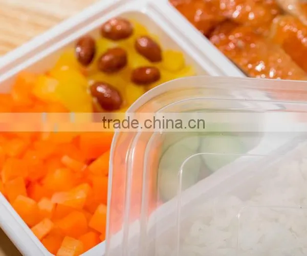 Why Choose Write and Clear Takeaway Plastic pp Food Container 3 Compartment photo-2