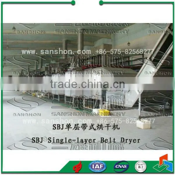 Advanced Sanshon SBJ Belt Type Tunnel Vegetable and Fruit Corn Drying Machine photo-6