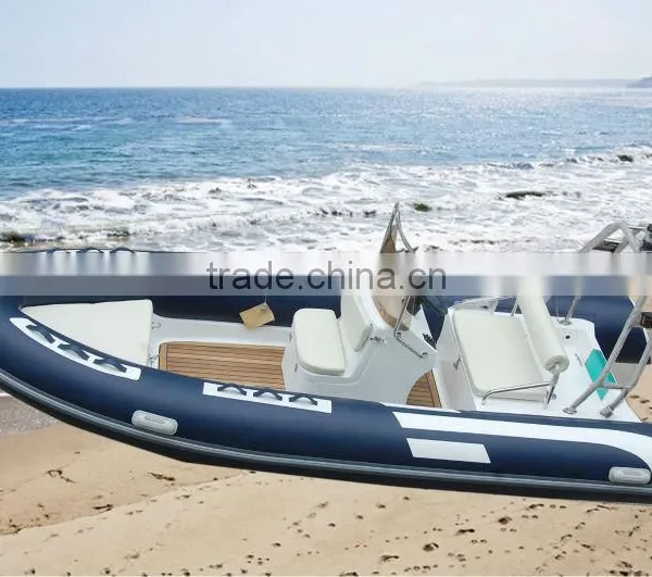 CE Certification Rib Smll Fiberglass Boat Dinghy