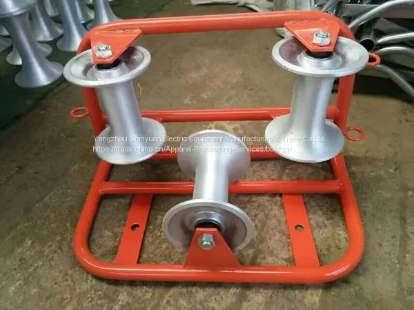 Three Wheel Corner Cable Pulley Roller photo-2