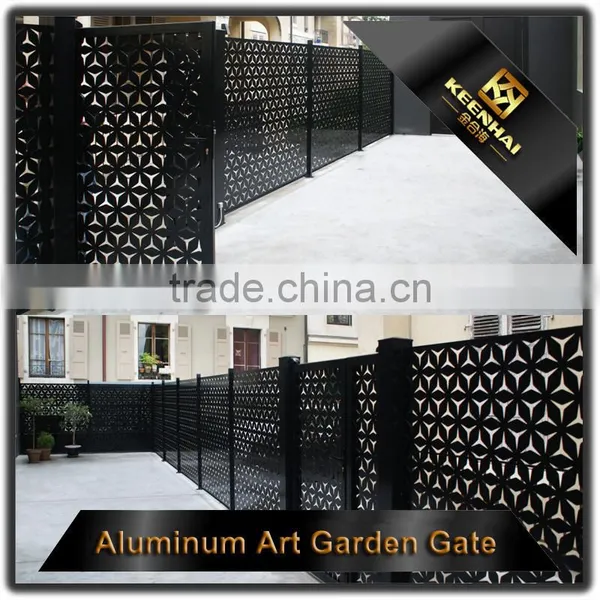 Home&Garden Main Gate Designs Aluminum Fence Gate photo-3