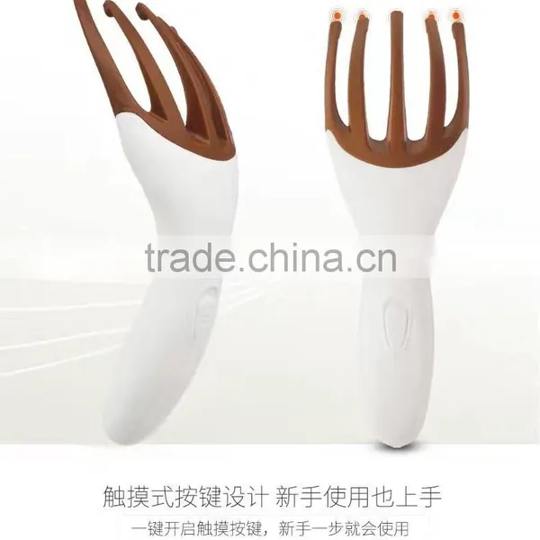 Mini Electric Five Claws Shape Head Massager, USB Multifunctional Massager With Battery photo-2