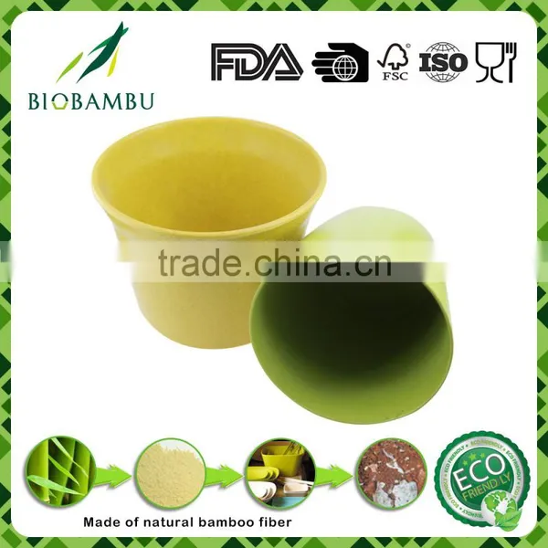 Degradable Inexpensive Customized Bamboo Fiber Flower Pot photo-4