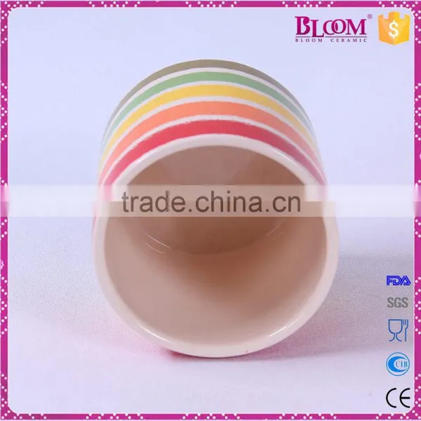 Ceramic Round Decoration Indoor Garden Flower Pot photo-2