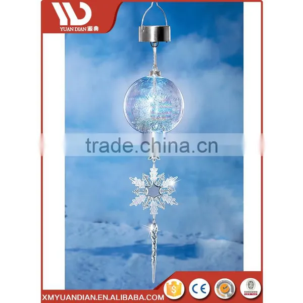 Promotional Gift Craft Hanging Home Solar Christmas Decoration Led Light Ball photo-2