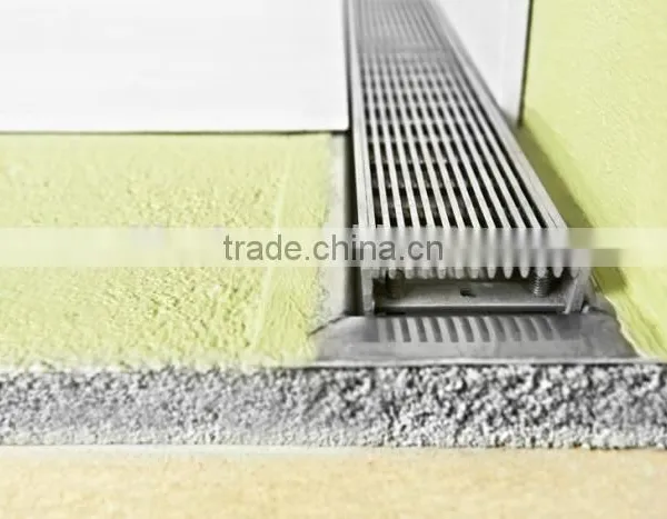 Linear Channel Wedge Wire Shower Floor Drain-Stainless Steel photo-6