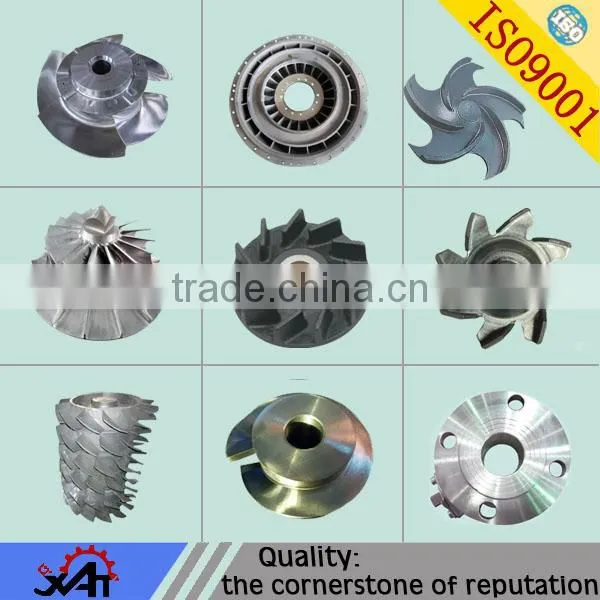 Customization All Kinds of Metal Materials Water Pump Impeller
