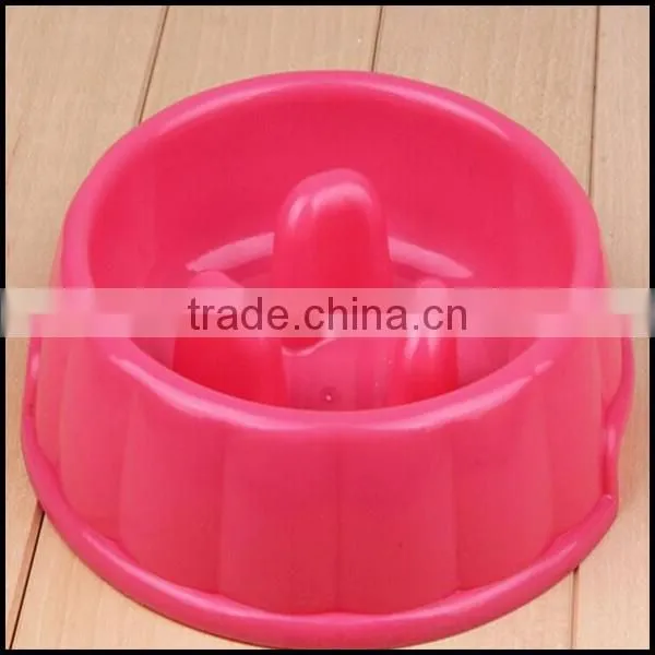 Puppy Dog Slow Down Eating Feeder Dish Pet Dog Cat Feeding Food Bowl Hot Sale,custom Plastic Pet Bowls Manufacturer photo-2