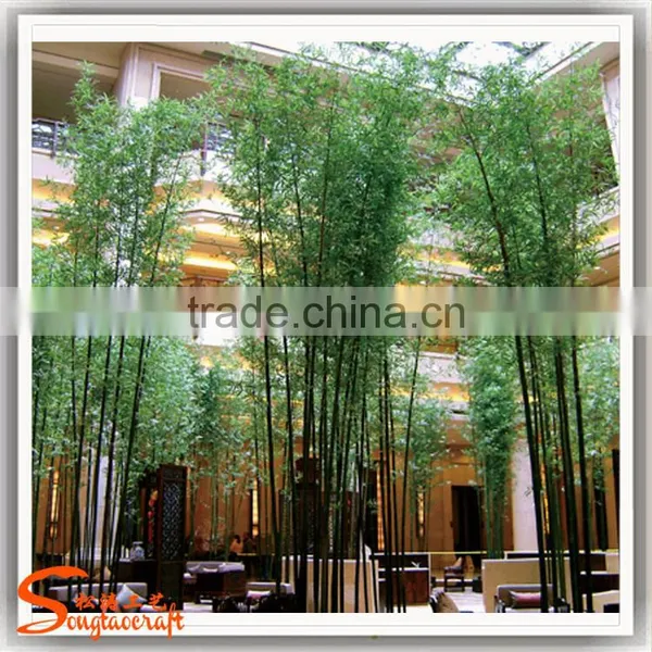 New Style Artificial Green Outdoor Artificial Bamboo Plants Poles Wholesale photo-2