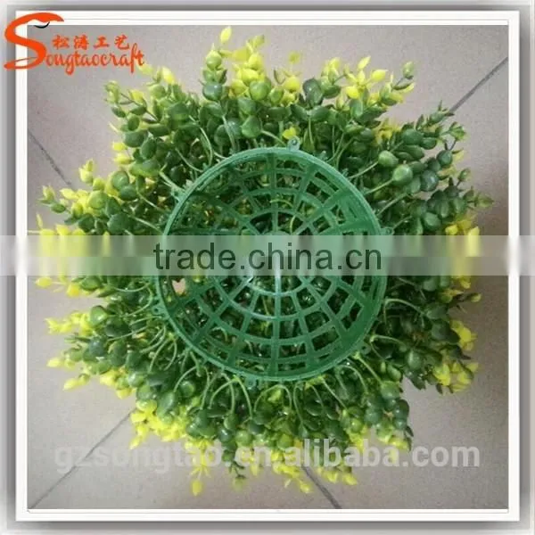 All Kinds of Color Artificial Topiary Grass Ball for Decoration photo-2