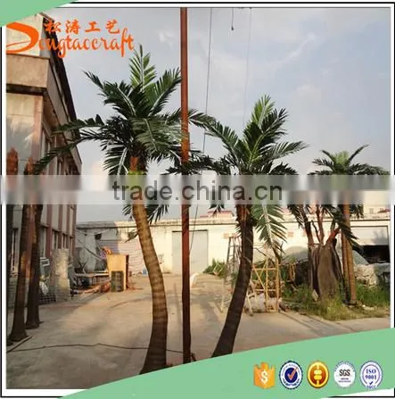 2015 Latest Design Artificial Outdoor Date Palm Trees Artificial Palm Tree Leaves Decorative Metal Palm Trees photo-2