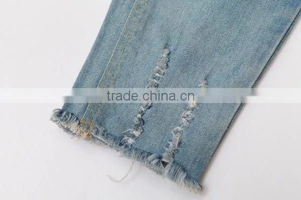 2015 New Collection Top Quality Women Latest Casual Denim Jeans photo-5