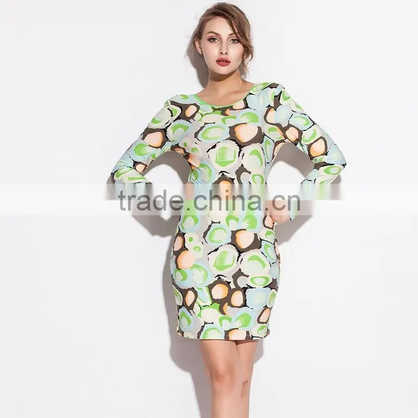 Ladies Formal Dress Patterns Girl Cotton Dress photo-2