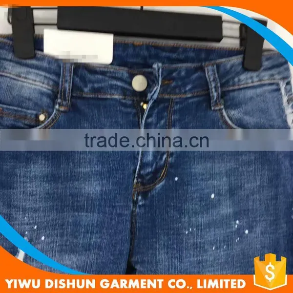 Women Wholesale Sexy Ripped Model Jeans Pants photo-5