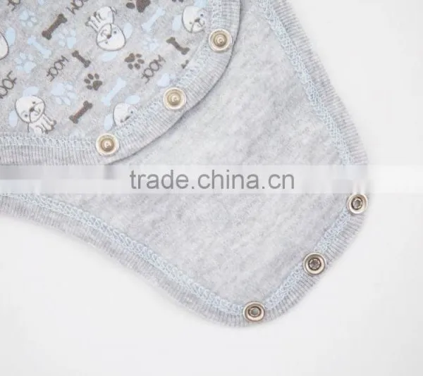 Best Sale Newborn Clothes Sleeveless 100% Cotton Baby Rompers For Boy photo-4