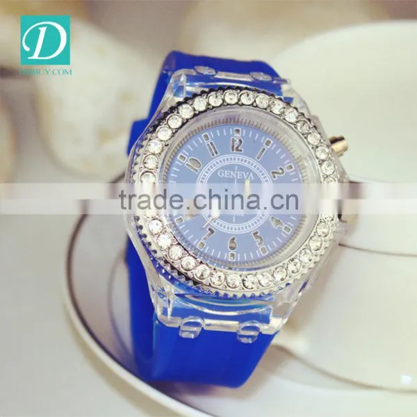 Hot Sale 6 Colors Casual Lady Girl Silicone Quartz Watches Best Gift photo-4