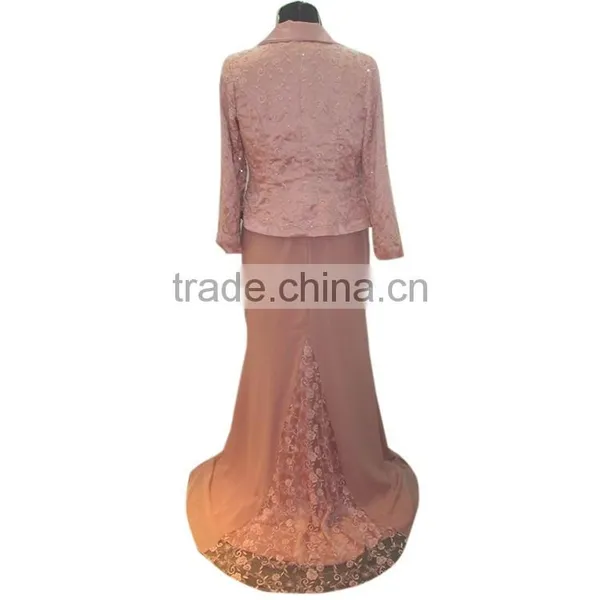 OEM Chinese Wedding Dress Mother Of The Bride photo-3