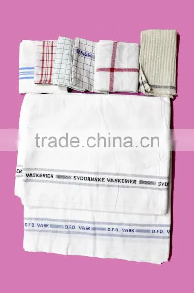 100% Cotton Double Side Brushed Flannel Sheet With Blue and Black Logo Print(WhiteBleached)