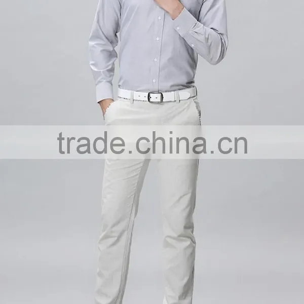 Long Sleeve 100% Cotton Official Shirts for Men Popular Shirt Designs for Men photo-5